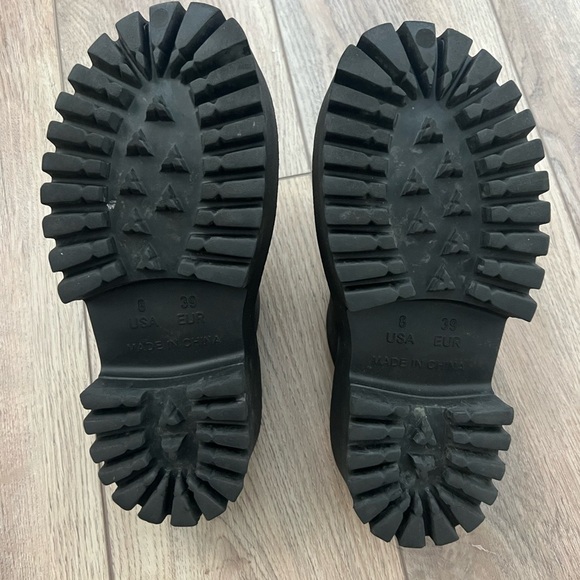 Jeffrey Campbell black Bae Platform Mules - Picture 9 of 13